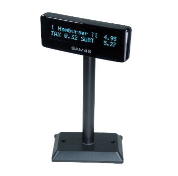 SAM4S Serial Pole Display Two-line VFD pole display