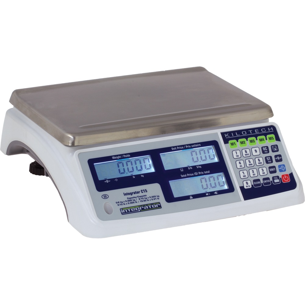 KILOTECH Integrator C15/30 Price-computing scale